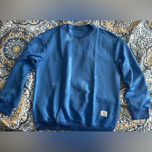 Men's Crewneck Geometric Textured Casual Pullover Sweater